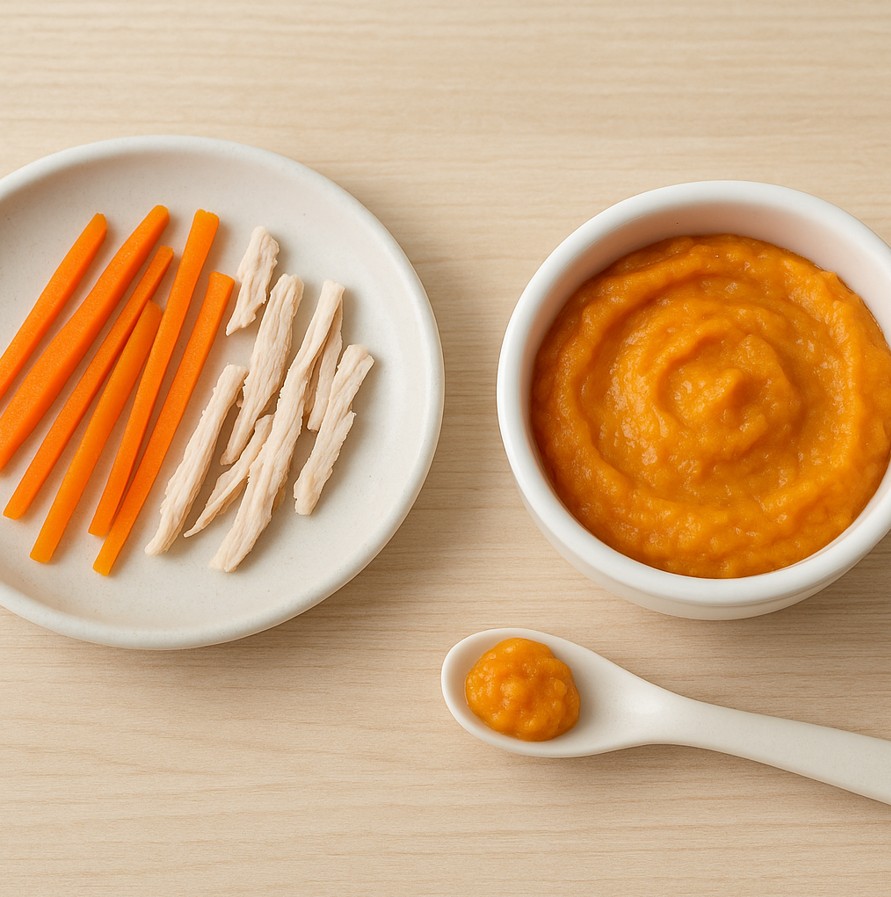 Kolorowy plan żywienia dla dzieci z różnorodnymi, zdrowymi produktami