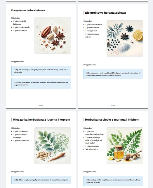 Bonusowy ebook z przepisami wspierającymi laktację